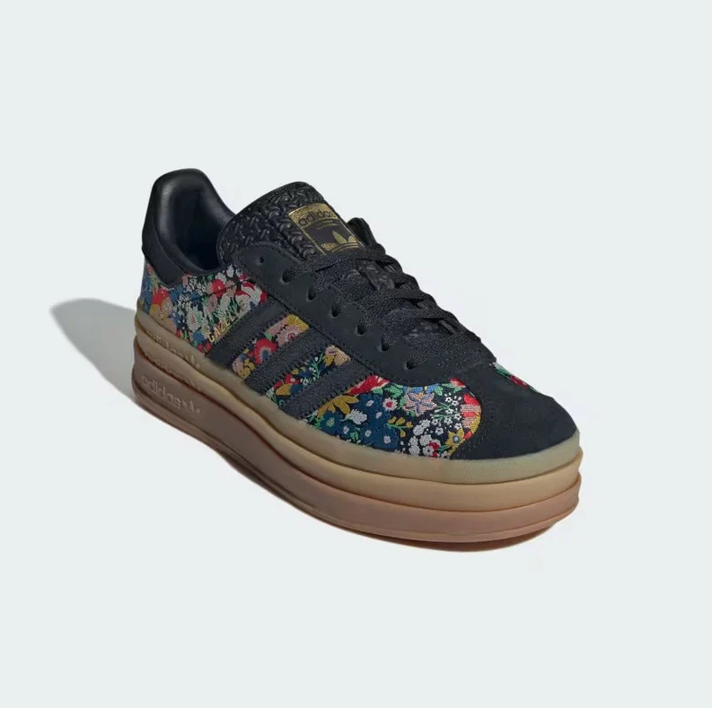 Gzl x L. London Floral Sambae Collegiate Black