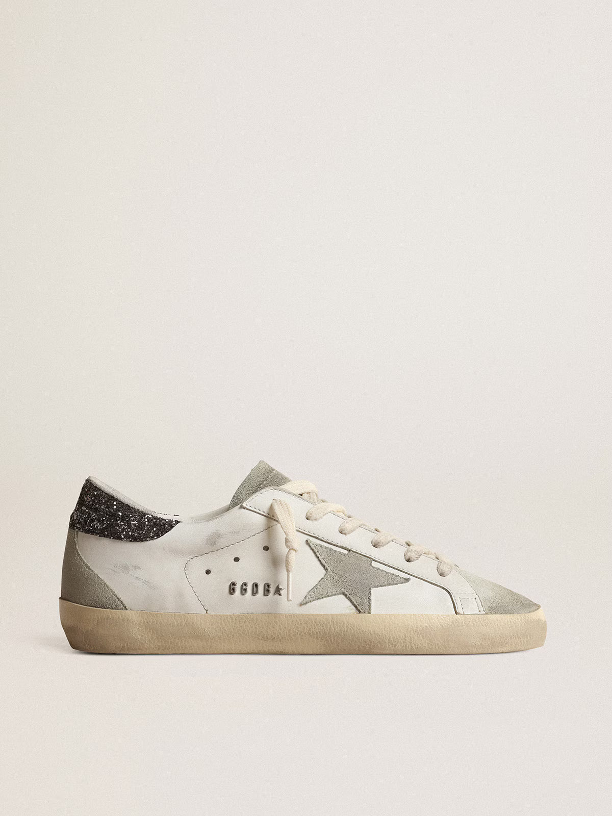 Low Baskets – Grey Star & Dark Glitter Heel Edition
